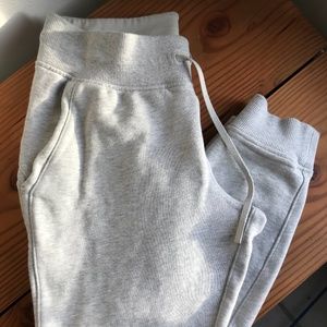 Lululemon Warm Down Jogger - Light Grey - 6